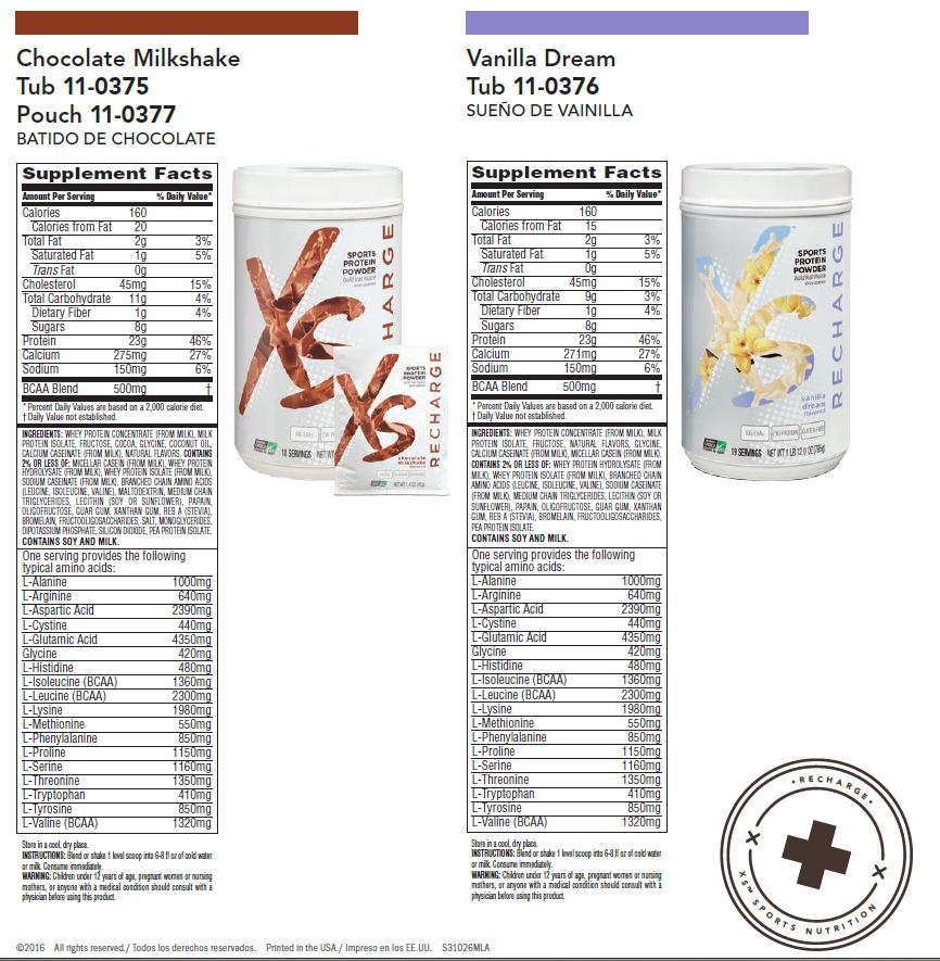 nutrilite whey
