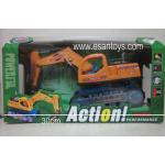 รถแบ็คโฮใส่ถ่าน