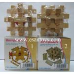 บล็อคไม้เสริมทักษะ4แบบ