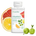 Nutrilite Vitamin C Extended Release วิตามิน ซี 500mg ชนิดละลายช้า ช่วยเพิ่มภูมิต้านทานร่างกาย ป้องกันการเป็นหวัด ผิวพรรณสวยใสขึ้น Amway USA