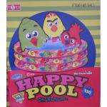 สระน้ำเป่าลมลายไก่ 130 cm