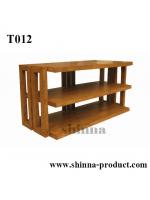 ชั้นวางเครื่องเสียงไม้แท้แบบญี่ปุ่น T012