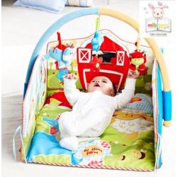 เพลยิม Blossom Farm 2 in 1 Baby Gym Playmat