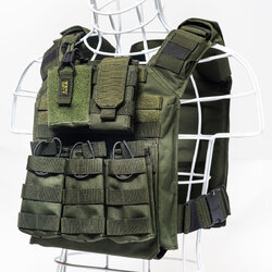 ปลอกเสื้อเกราะ KAIY 3 ช่องแม็ก (KV009) ไม่มีแผ่นข้าง