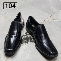 รองเท้าคัทชูหนังแท้ 104 ไม่มีเชือก