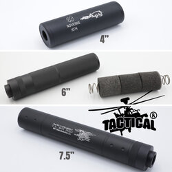 เก็บเสียง 4" 5" (สำหรับปืนบีบีกัน)