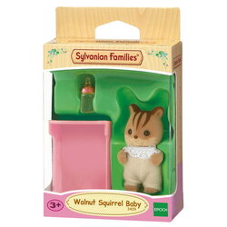 Sylvanian Families Walnut Squirrel Baby ครอบครัวซิลวาเนียน แฟมิลี่ เบบี้กระรอกวอลนัท