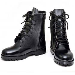 รองเท้าคอมแบท หนังแท้ ซิป
