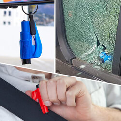 ตัวทุบกระจก / ตัดเข็มขัดนิรภัย ของแท้ ยี่ห้อ Resqme