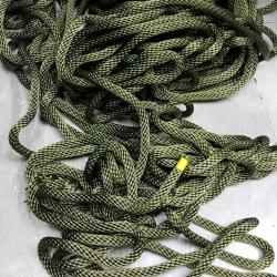 เชือกอเนกประสงค์ 10/12 มม. สีดำ เขียว (ราคาต่อเมตร)