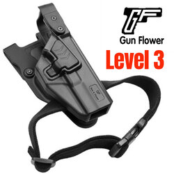 ซองปืนพกนอก Level 3 ยี่ห้อ GF (G17/19)