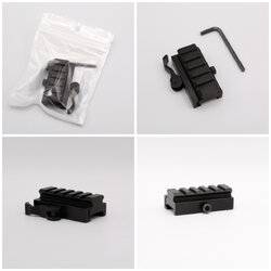 รางยกสูงปลดไว ขนาด 20 mm.