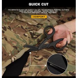 กรรไกร First AID (Wosport)