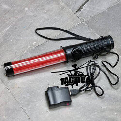 กระบองไฟจราจร สั้น (ชาร์จไฟได้)