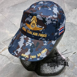 หมวกแก๊ป ทอ. ทหารอากาศ ซิปหลัง