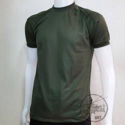 เสื้อยืดบุไหล่สั้น คอกลม ผ้า TC