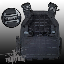 ปลอกเสื้อเกราะปลดไว 4 จุด (โฟมหนา)