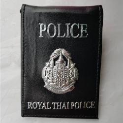 กระเป๋าบัตรคล้องคอ แผ่นดิน POLICE