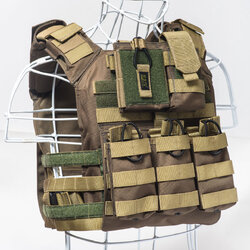 ปลอกเสื้อเกราะ KAIY 3 ช่องแม็ก (KV009) เป็นเส้นข้าง