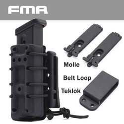 ซองแม็กกาซีน 9 มม. FMA ระบบล็อคแบบ Teklok / Molle / Belt Loop