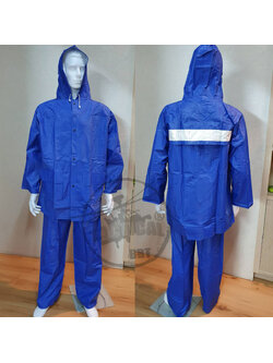 ชุดกันฝน + แถบสะท้อนแสงหลัง (HY)