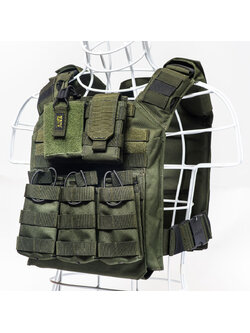 ปลอกเสื้อเกราะ KAIY 3 ช่องแม็ก (KV009) ไม่มีแผ่นข้าง