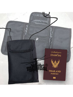 กระเป๋าคล้องคอใส่ Passport เอกสารต่างๆ