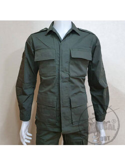 (SALE) ชุดเวส BBT เขียว 4 กระเป๋าตรง