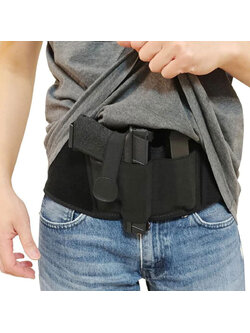 ซองปืนยางยืด + ช่องใส่ของ ซ่อนปืนรอบเอว