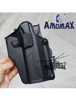 (งานแท้) ซองปืนพกนอกปลดนิ้วชี้ Universal ยี่ห้อ Amomax รุ่น Per-Fit Holster