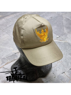 หมวกแก๊ป ข้าราชการ ตราครุฑ ซิปหลัง