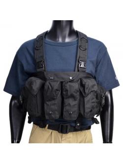 ปลอกเสื้อกั๊ก AK Chest Rig ผ้า 600D (ดำ ทราย เขียว)