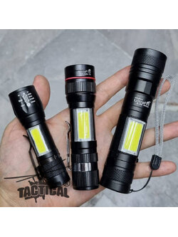 ไฟฉาย LED ชาร์จ USB (สว่าง)