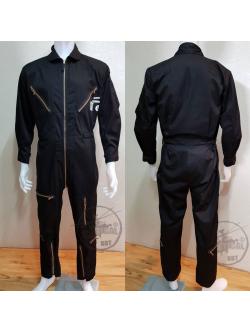 ชุดหมีเปิดซิป สีดำ