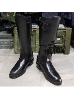 รองเท้าบูทจราจร Cobra ข้อยาว หนังแท้