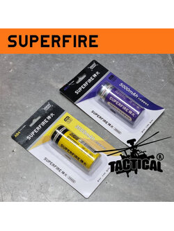 ถ่านชาร์จ Superfire รุ่น 26650