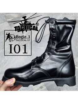 รองเท้าคอมแบท Bogie.1 HONOR SOLDIER (IO1) ตาไก่ร้อยเชือก