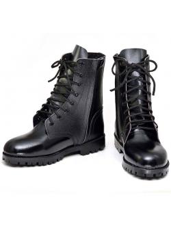 รองเท้าคอมแบท หนังแท้ ซิป