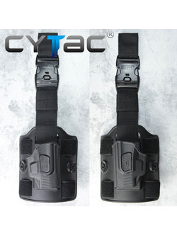 (งานแท้) ซองปืนปลดนิ้วชี้ + เพลทรัดขา Cytac