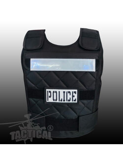 ปลอกเสื้อเกราะตาราง ป้าย