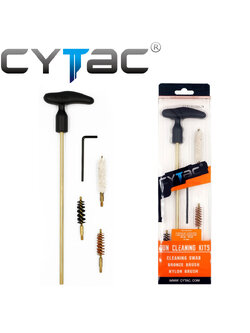 ชุดทำความสะอาดปืน หรือ หัวแปรง Cytac .38/.45/.22/12GA