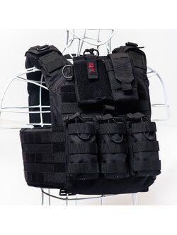 ปลอกเสื้อเกราะ KAIY 3 ช่องแม็ก (KV009) มีแผ่นข้าง