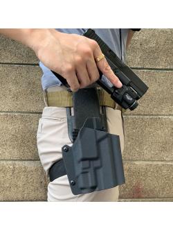 ซองปืนรัดขา Glock 19 (สำหรับปืนติดไฟฉาย TLR-7, TLR-8)