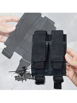 ซองแม็กปืนสั้น คู่ (สายสอด)