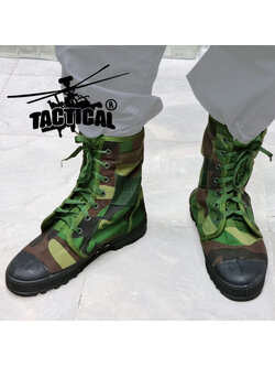 รองเท้าเดินป่า พรางทหาร