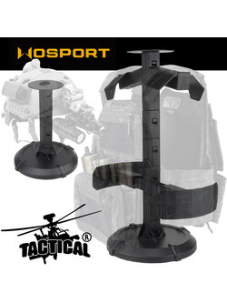 ชุดขาตั้งโชว์ Wosport (หมวก/เสื้อเกราะ/เข็มขัด)