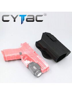 (ของแท้) ซองปืนพกนอก Cytac G17/G19 ติดไฟฉาย
