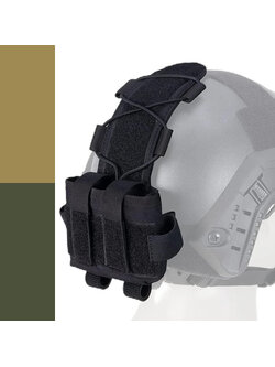 กระเป๋าใส่อุปกรณ์เสริมบนหมวก ตีนตุ๊กแก