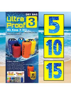 ถุงกันน้ำ Ultra Proof (7 ขนาด) 1.5/3/5/10/15/20/25 ลิตร