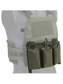 เพ้าแม็กกาซีน KTAR ตีนตุ๊กแกหลัง (5.56 แบบ 3 ช่อง)